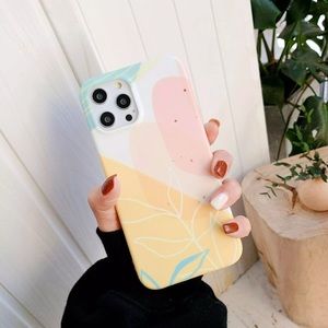 Abstract Floral Protective Phone Case
